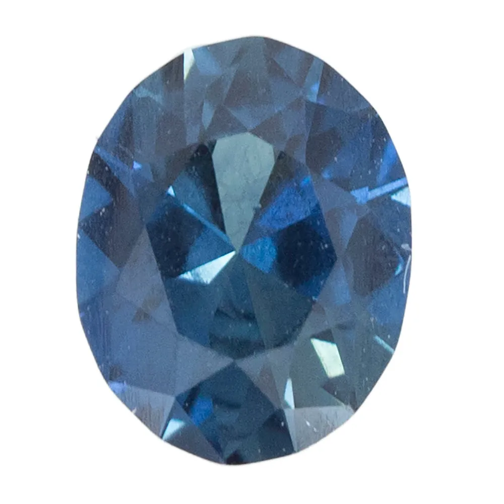 1.60CT OVAL NIGERIAN SAPPHIRE, MEDIUM BLUE, UNHEATED, 7.96X6.34MM