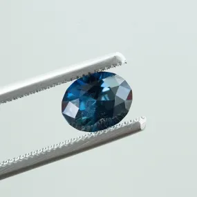 1.60CT OVAL NIGERIAN SAPPHIRE, MEDIUM BLUE, UNHEATED, 7.96X6.34MM