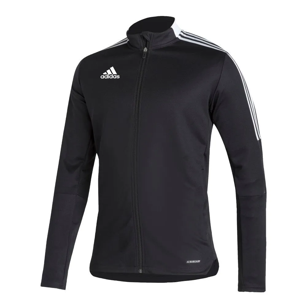 Adidas Adult Tiro 21 Track Jacket (Black/White)