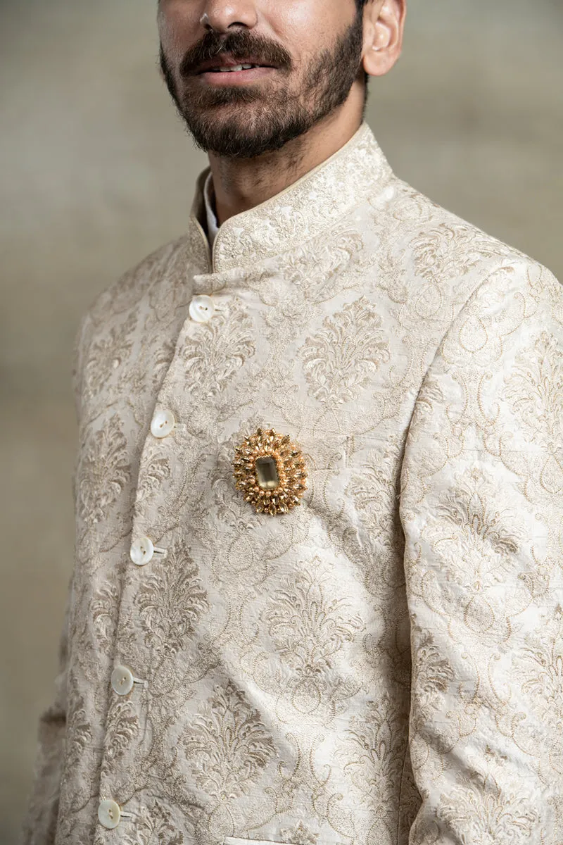 All Over Embroidered Bandhgala