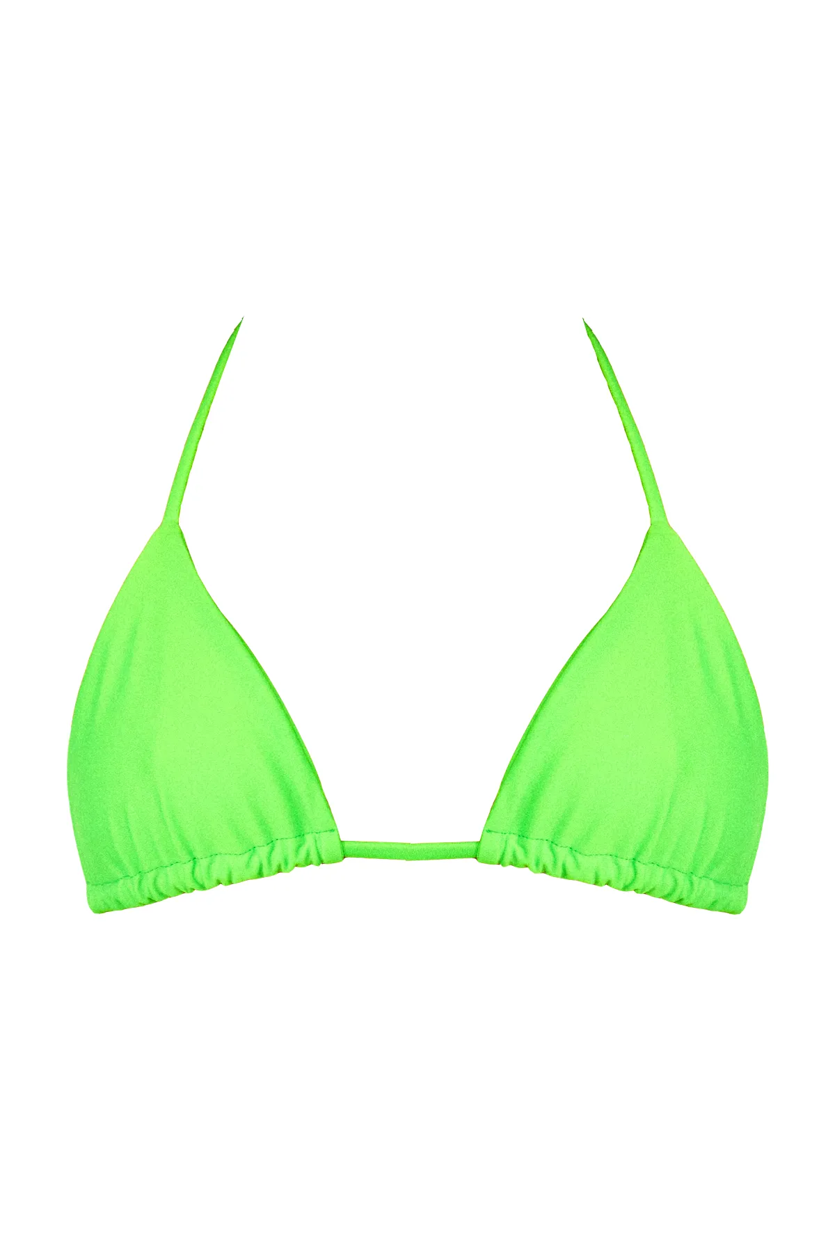 Allana Triangle Top / Neon Green