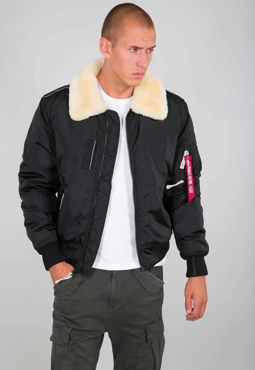 Alpha Industries Bomberjacke Injector III black/beige 143104-461