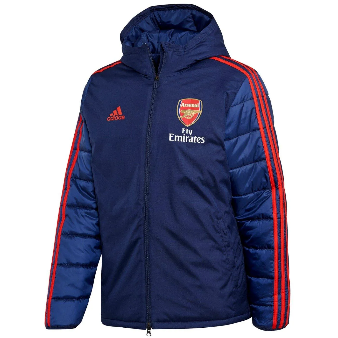 Arsenal winter training bench soccer jacket 2019/20 - Adidas