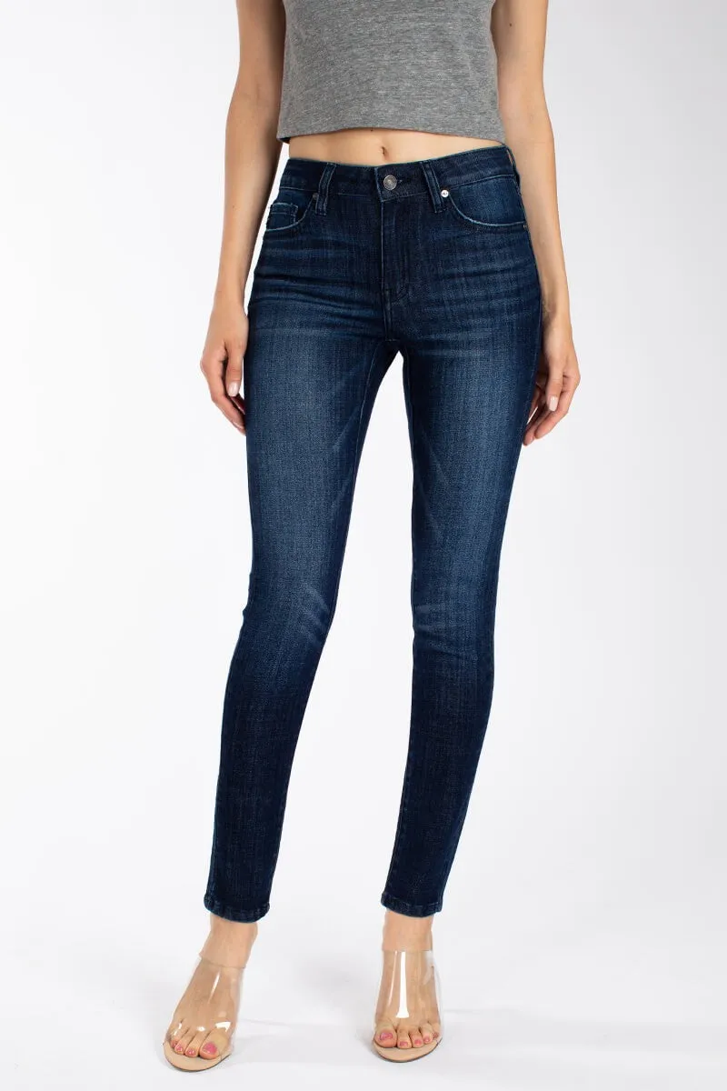 Ashlyn Mid Rise Skinny Jeans - KanCan