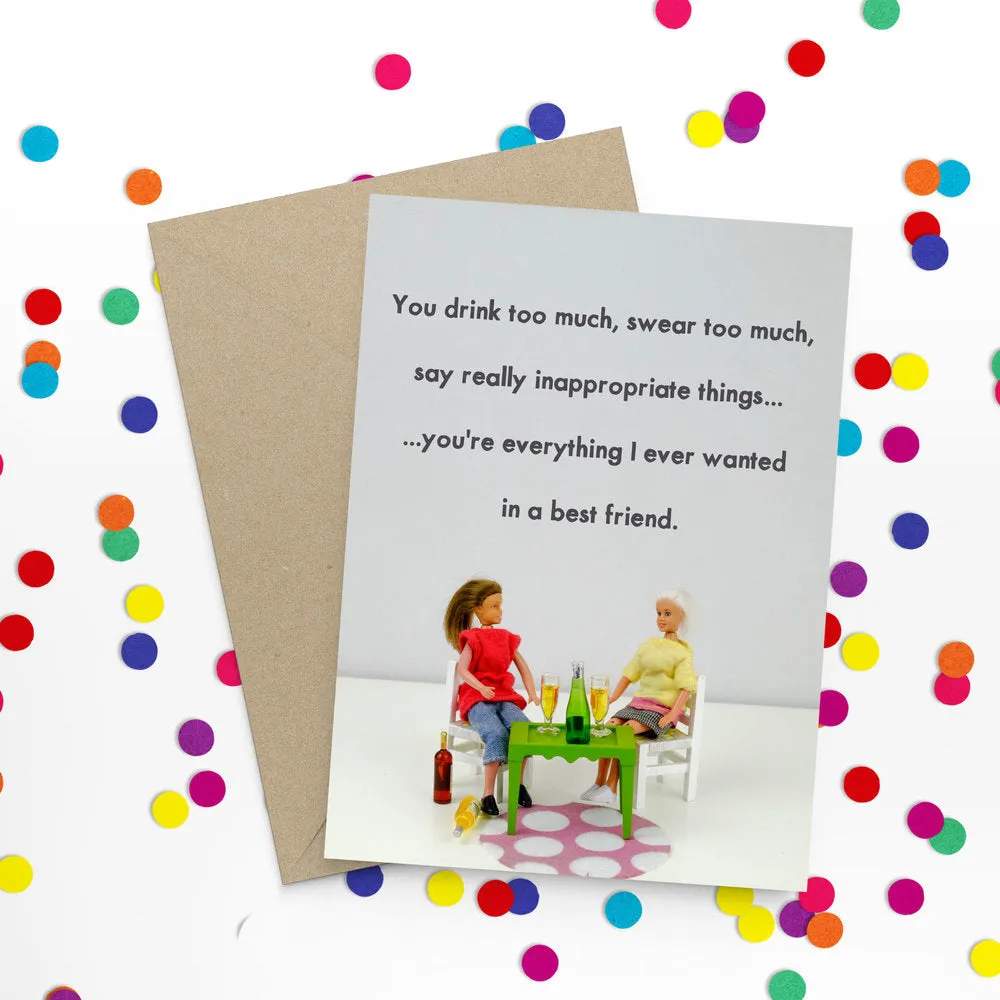  Best Friend  Greeting Card