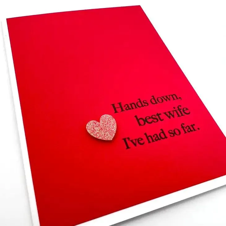 Best Wife Anniversary Card