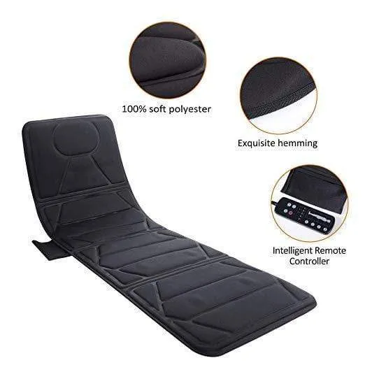 Certified Refurbished - Massage Mat with 10 Vibration Motors & 2 Heating Pads - 391S