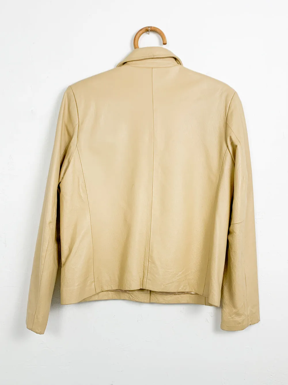 CLIO Camel Leather Jacket