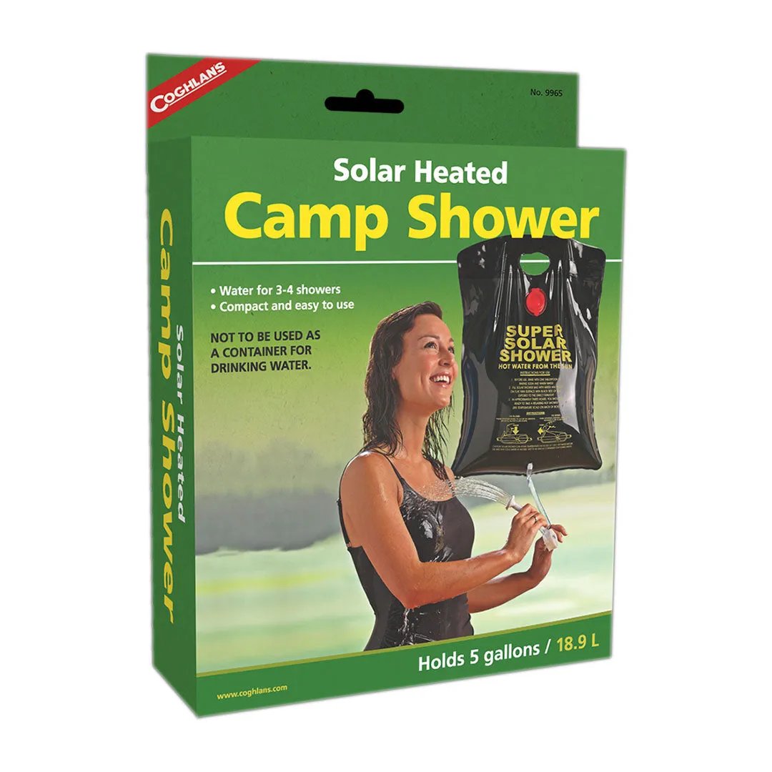 Coghlans Solar Heated Camp Shower