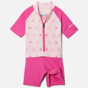 Columbia Satin Pink Summa Suns Sandy Shores Baby Sunguard Suit