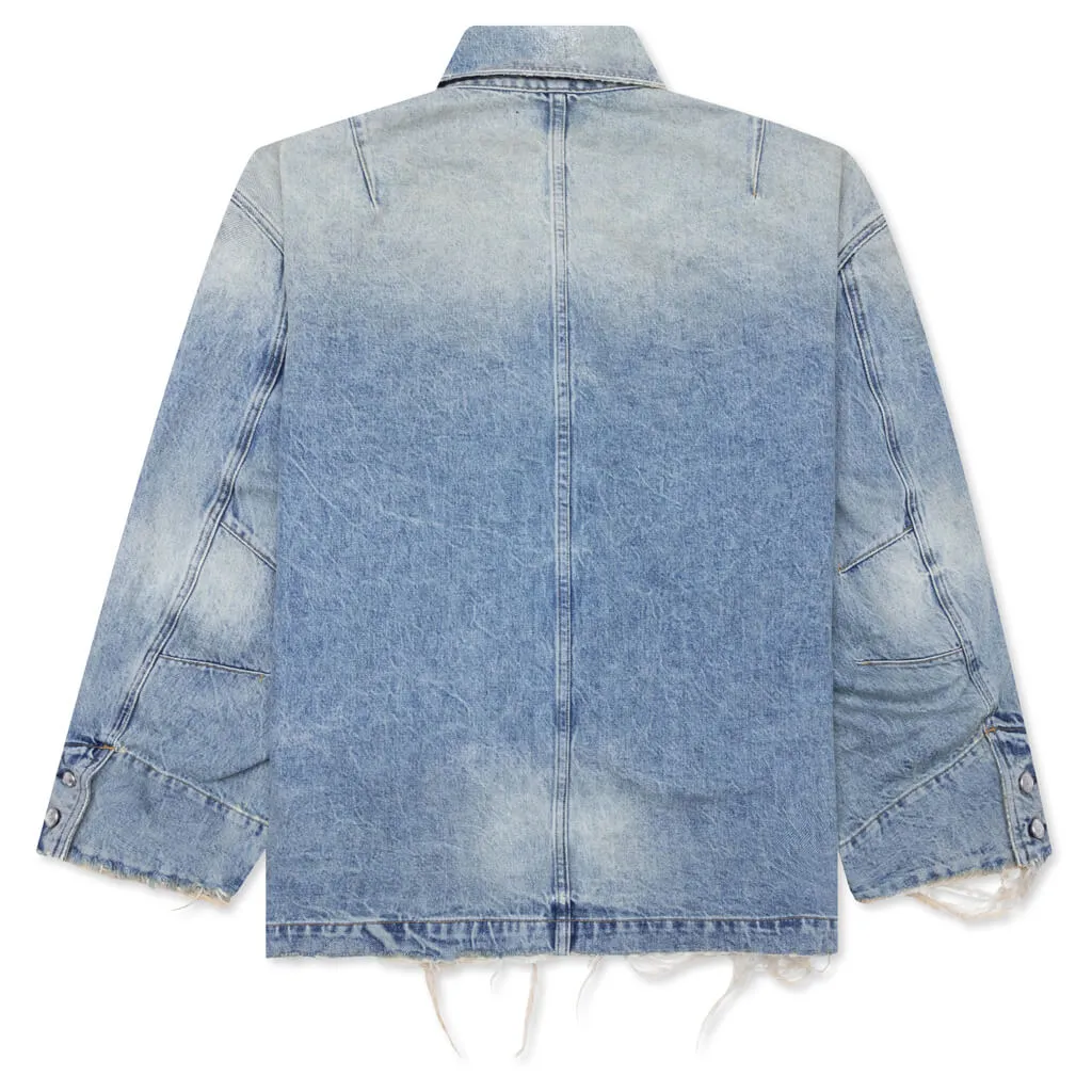 Denim Field Jacket - Light Wash