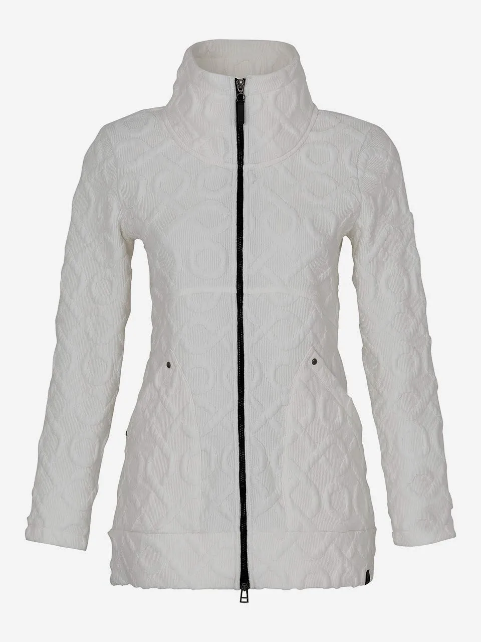 Dolcezza Textured Jacket 73208 - Off White