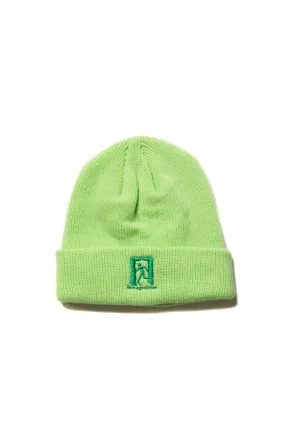 ESCAPE LOGO BEANIE NEON GREEN