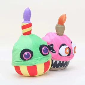 Five Nights Neon Green Red Cupcake Dolls