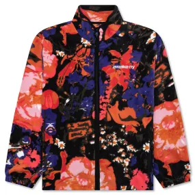 Fleece Floral Jacket - Multi