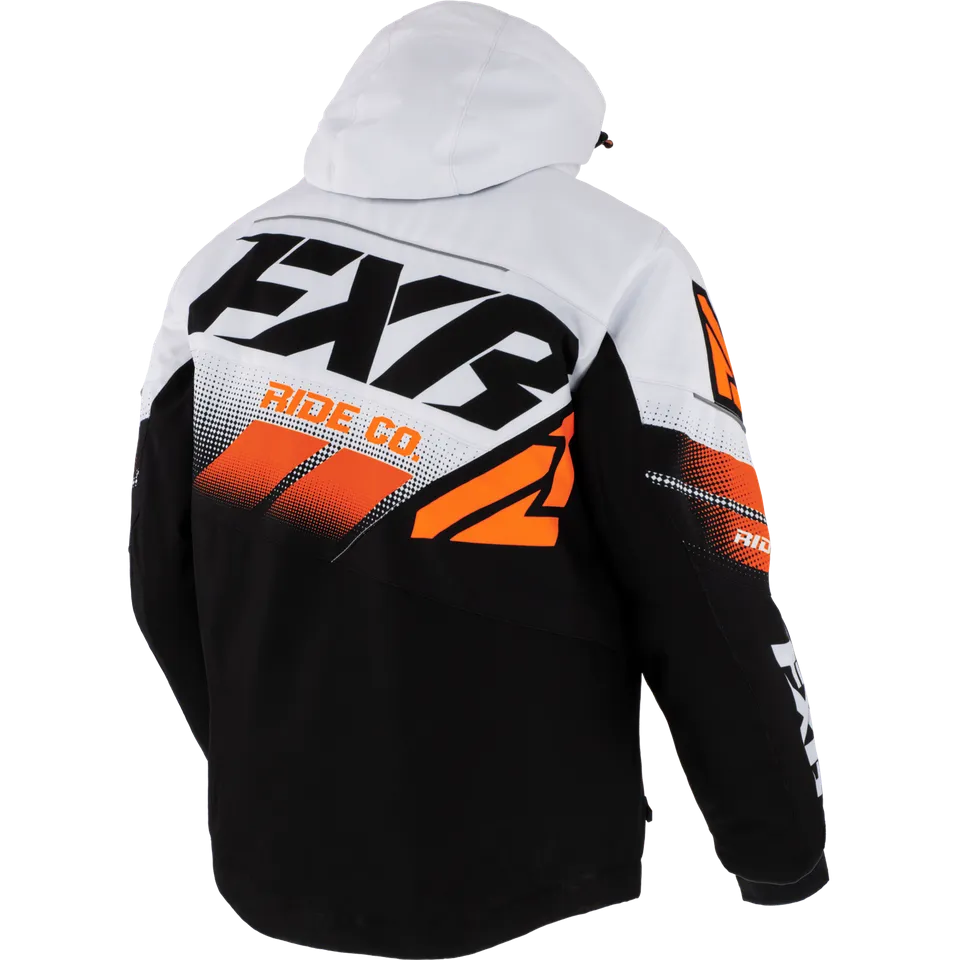 FXR Boost FX Jacket White/Black/Orange