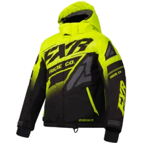 FXR Boost Kids Jacket HiVis/Black/Charcoal