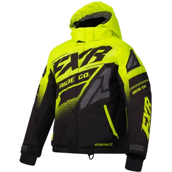 FXR Boost Kids Jacket HiVis/Black/Charcoal