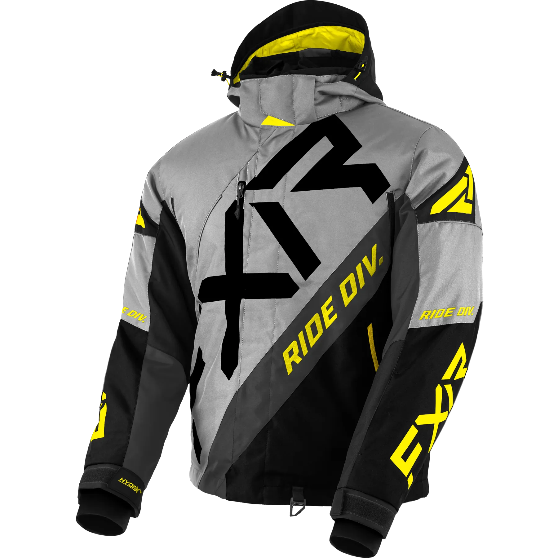 FXR CX Jacket Grey/Black/Char/Hi-Vis