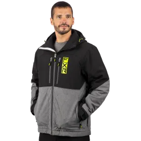 FXR Men's Vertical Pro Insulated Softshell Grey Heather/Hi-Vis