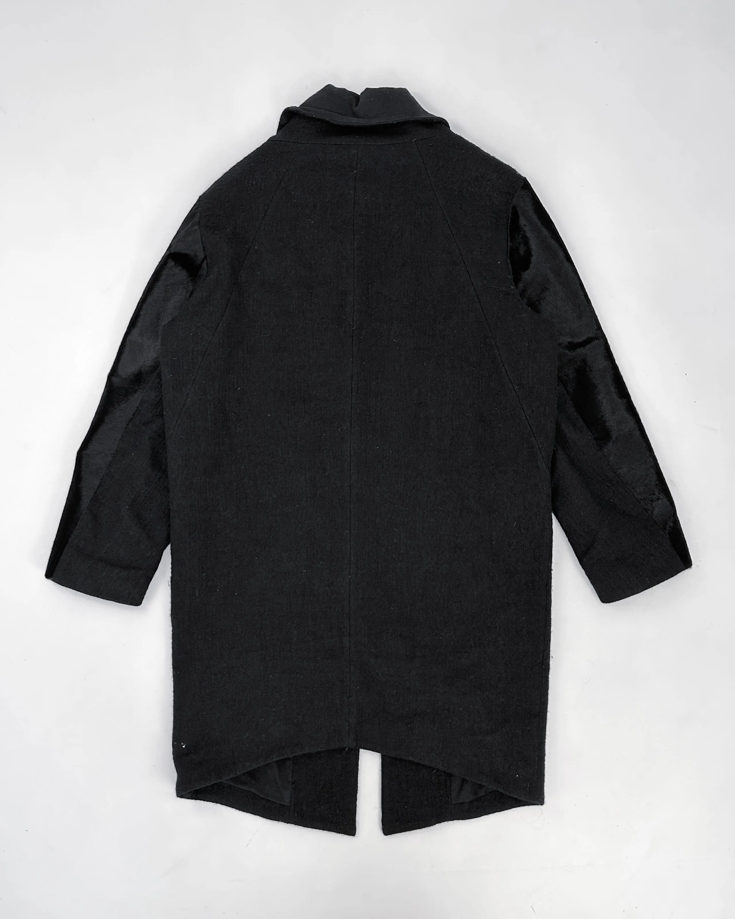 Helmut Lang Calf Fur Black Jacket 2000's