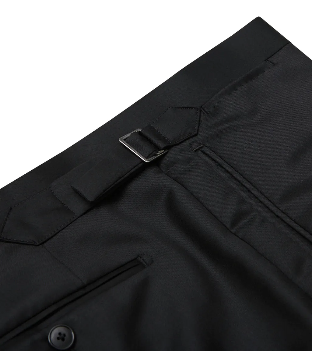 Jet Black Smoking Trouser