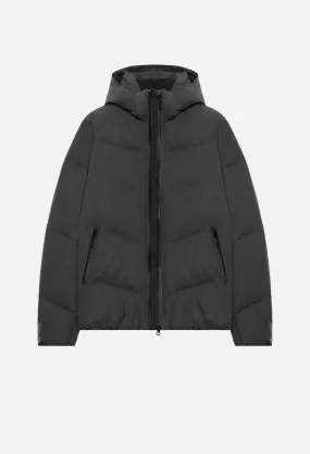 John Elliott X Descente Allterrain Mizusawa Down Jacket / Charcoal Wool