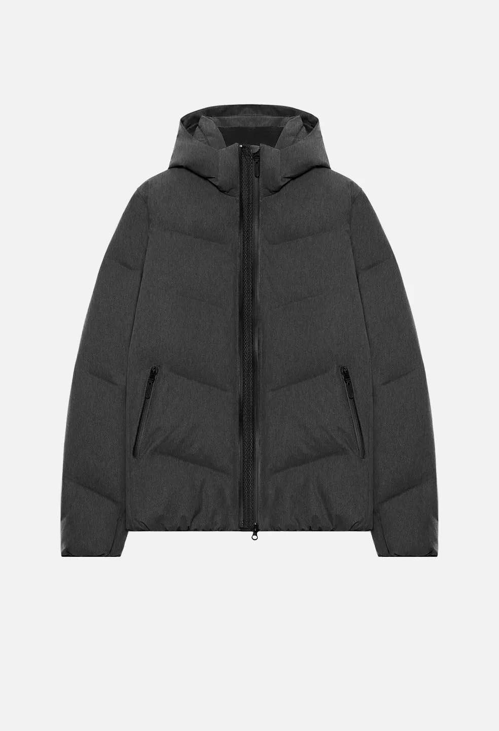 John Elliott X Descente Allterrain Mizusawa Down Jacket / Charcoal Wool