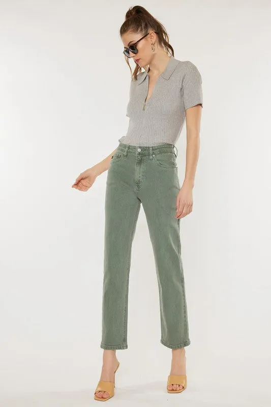 KanCan - Zandria High Rise Straight Leg Jeans