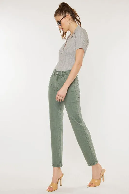 KanCan - Zandria High Rise Straight Leg Jeans