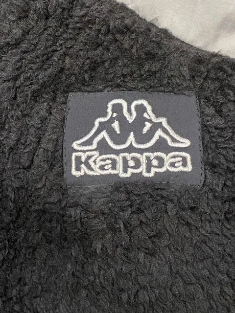 Kappa fleece sweater with hood and full zip Logo Clo 34111QW 005 black