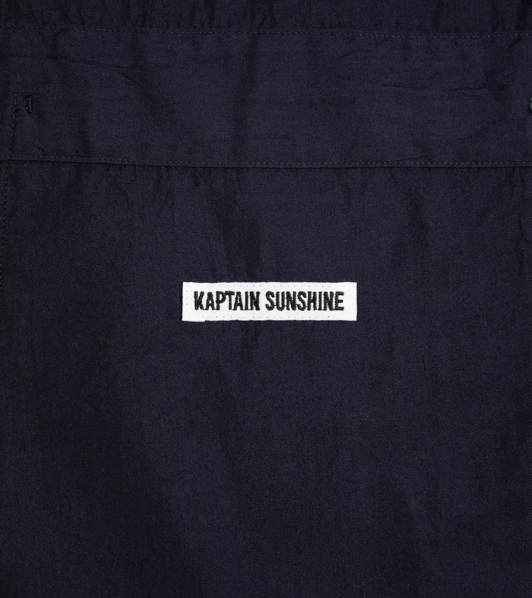 Kaptain Sunshine Cotton Silk Easy Jacket: Navy