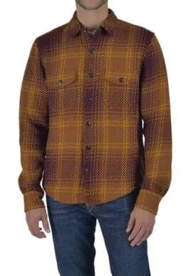 KATO - The Anvil 13oz Loose Weave Plaid - Brown