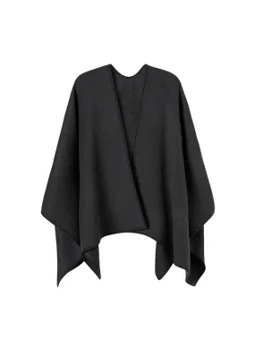 Lena Wrap in Charcoal Melange