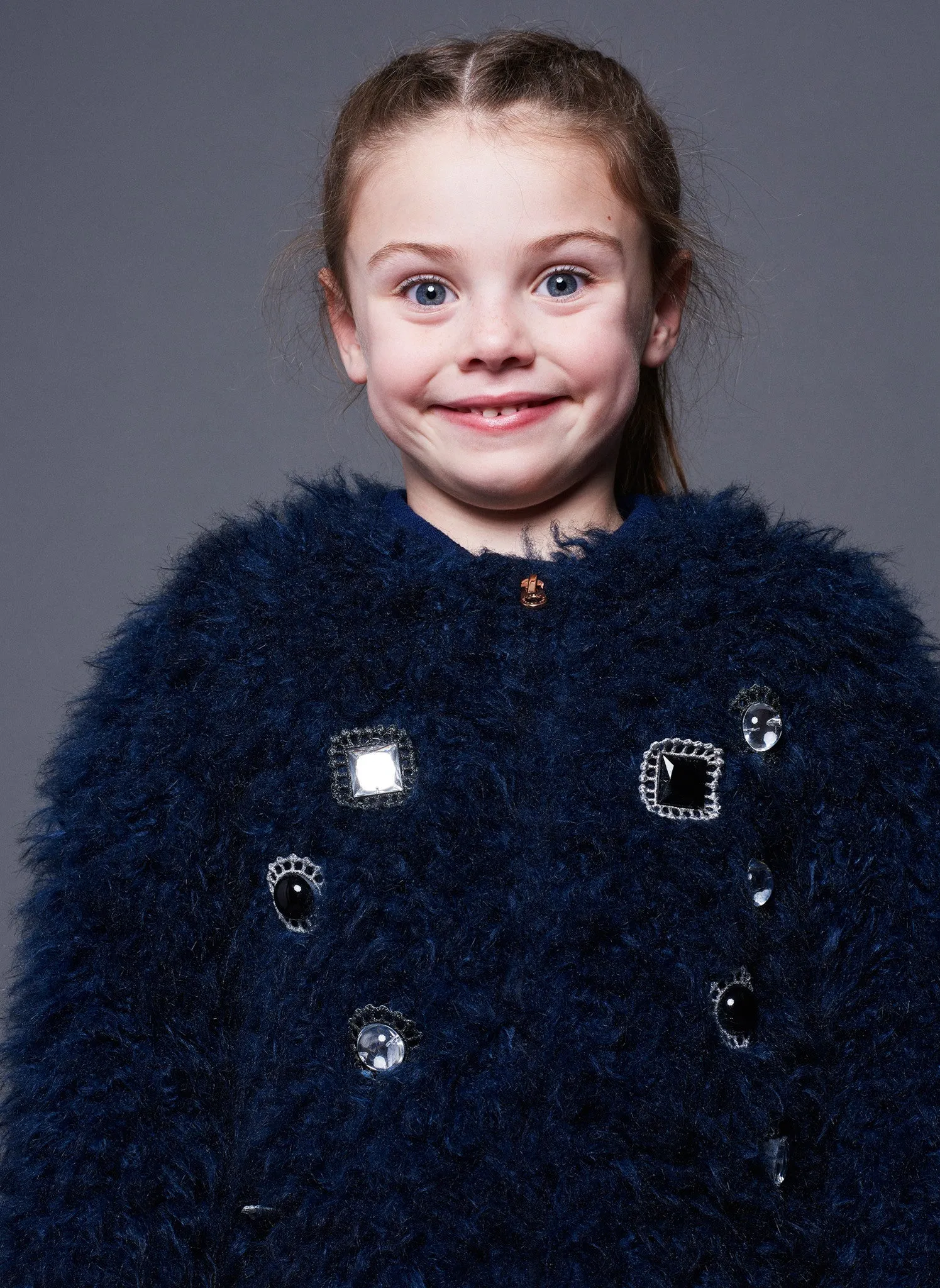 Little Marc Jacobs Faux Fur Jacket