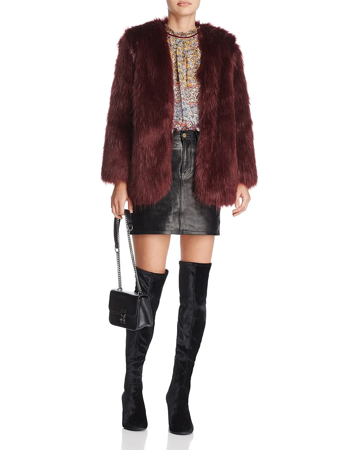 Lovers   Friends Adora Faux Fur Jacket