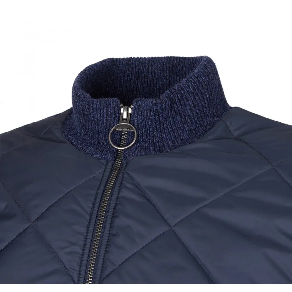 Men's Barbour | Magnus Zip Through Sweater Jacket | Navy