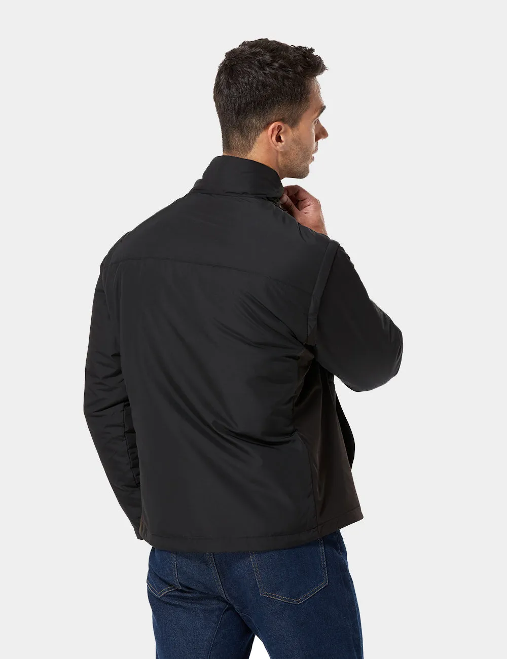 Men's Heated Golf Jacket (with Zip-Off Sleeves)