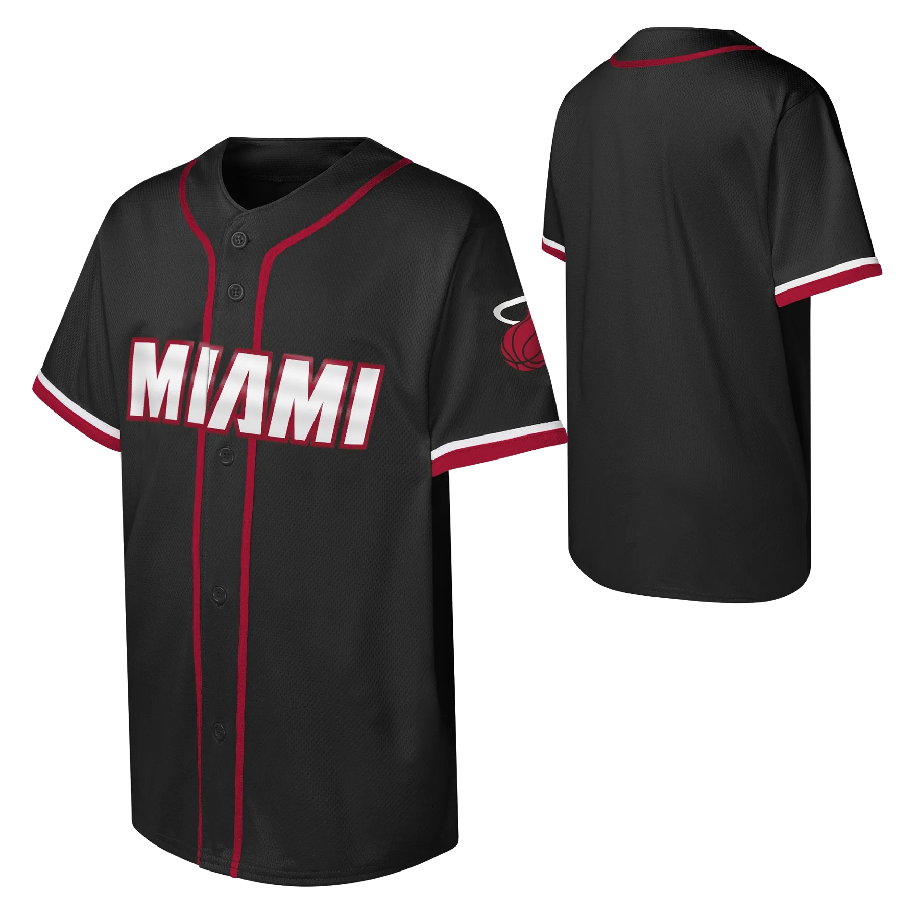 Miami HEAT Youth Baseball Jersey