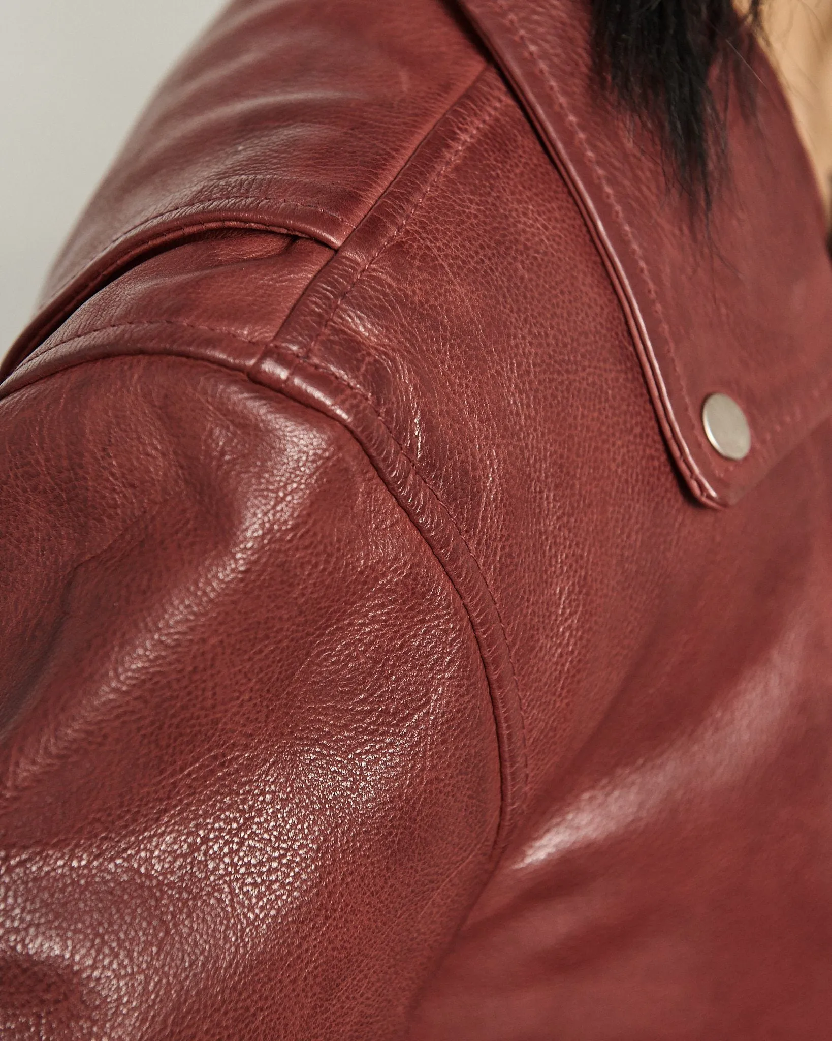 MODERN VICE OXBLOOD MOTO JACKET