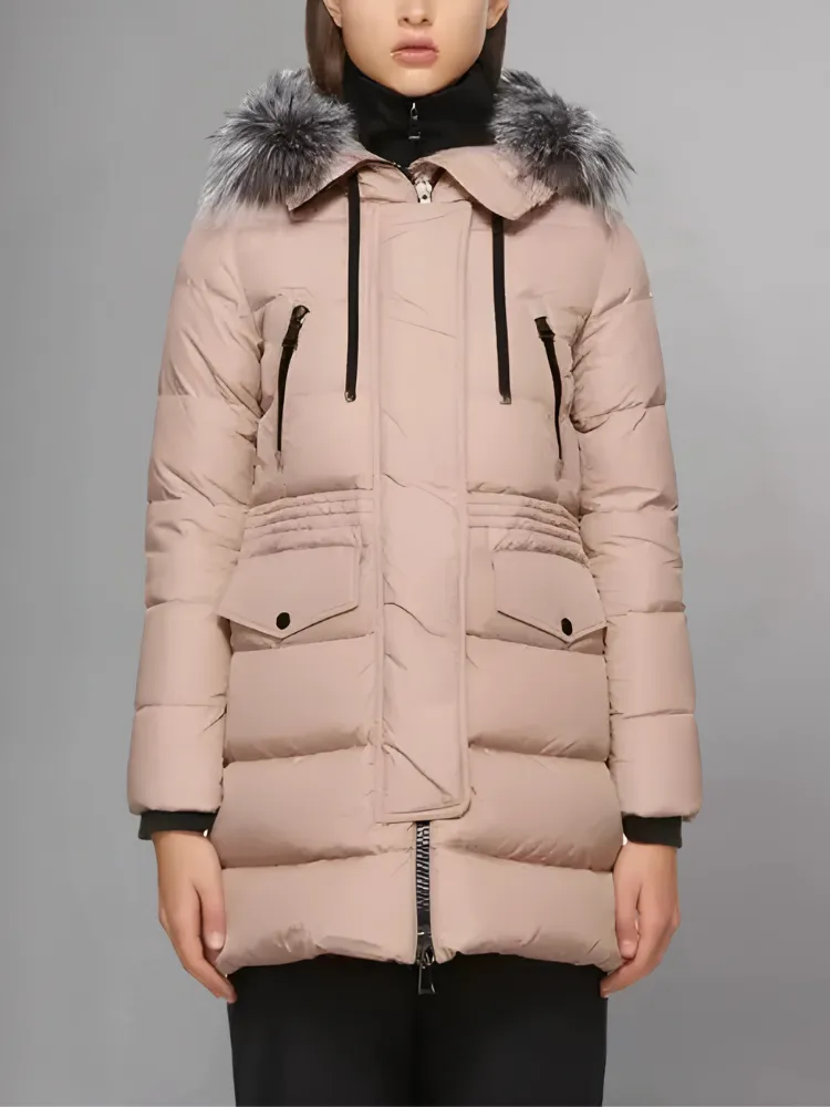 Moncler Black 'Aphroti' Hooded Parka Jacket