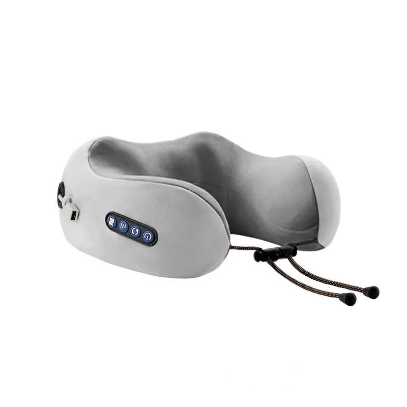 Nateck Cervical and Neck Massager | Pillow Portable Heated Massage Perfect for Travel, Relaxation and Office | Kneading Intelligent | Original Gift Women & Men | Heat, Rolling Modes