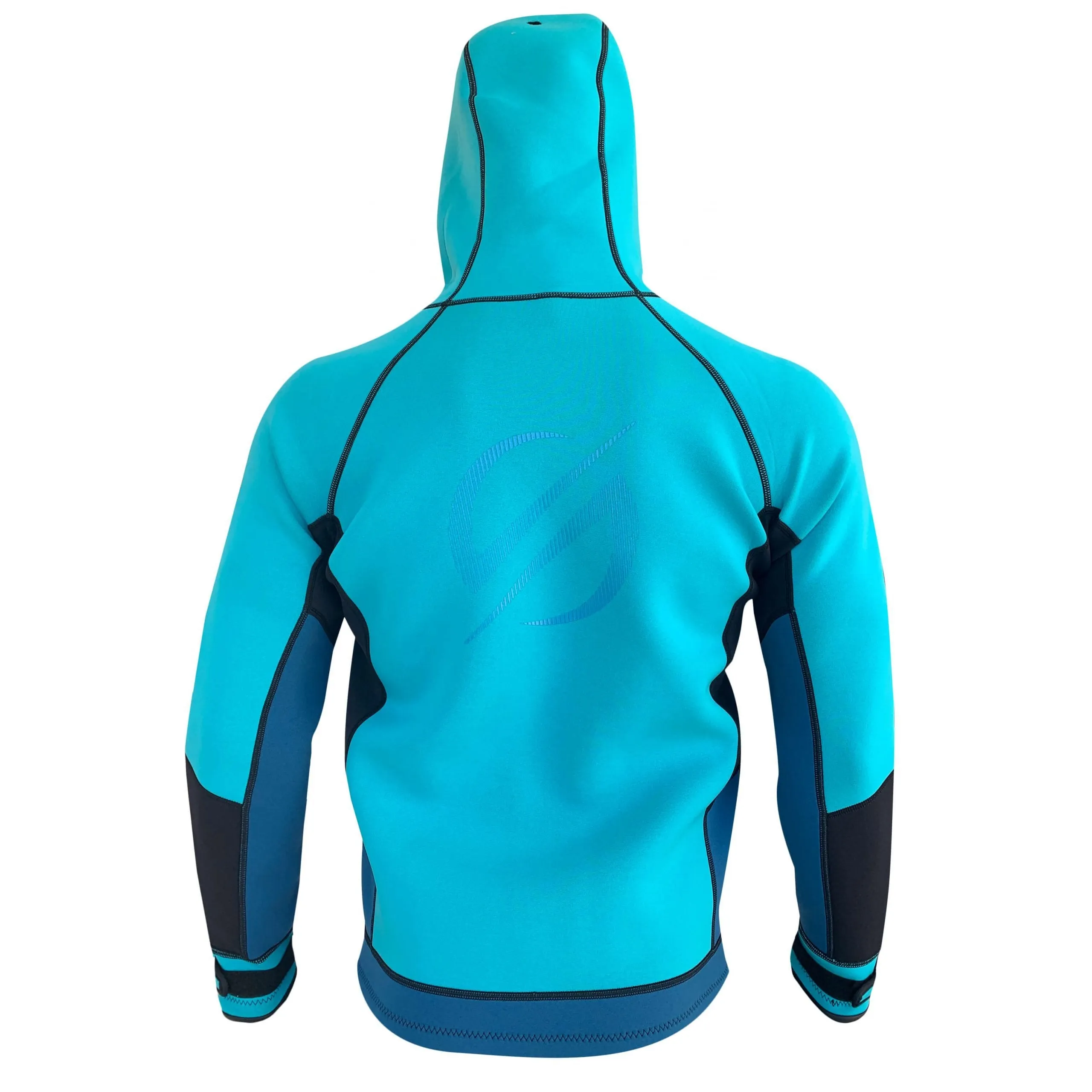 Neoprene Jacket Hoodie Windbreaker Unisex | Aqua