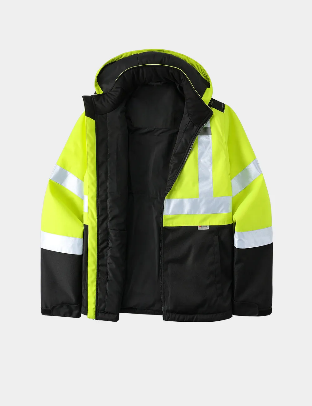 (Open-Box) Men's Heated High-Visibility Work Jacket (Battery Set Not Included)