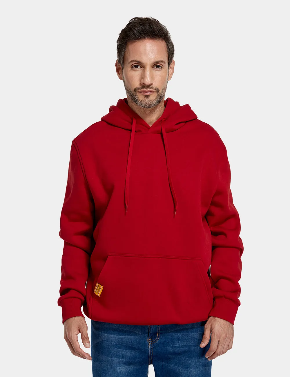 (Open-box) Unisex Heated Pullover Hoodie with Heating on Chests with B19G Battery