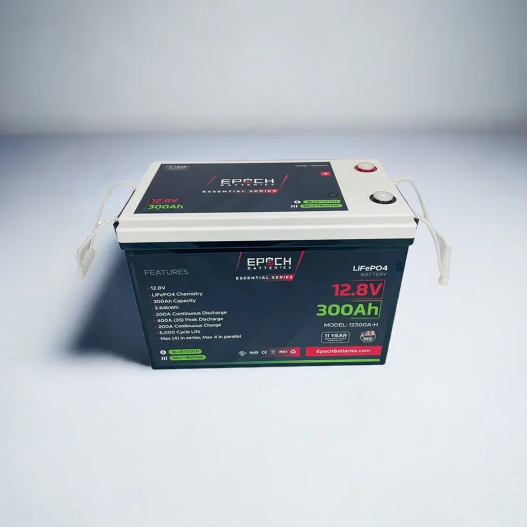 (PRE-ORDER) 12V 300Ah | Heated & Bluetooth | LiFePO4 Battery - ETA SEPT 14