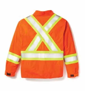 RASCO FR HI VIS UNLINED BOMBER JACKET