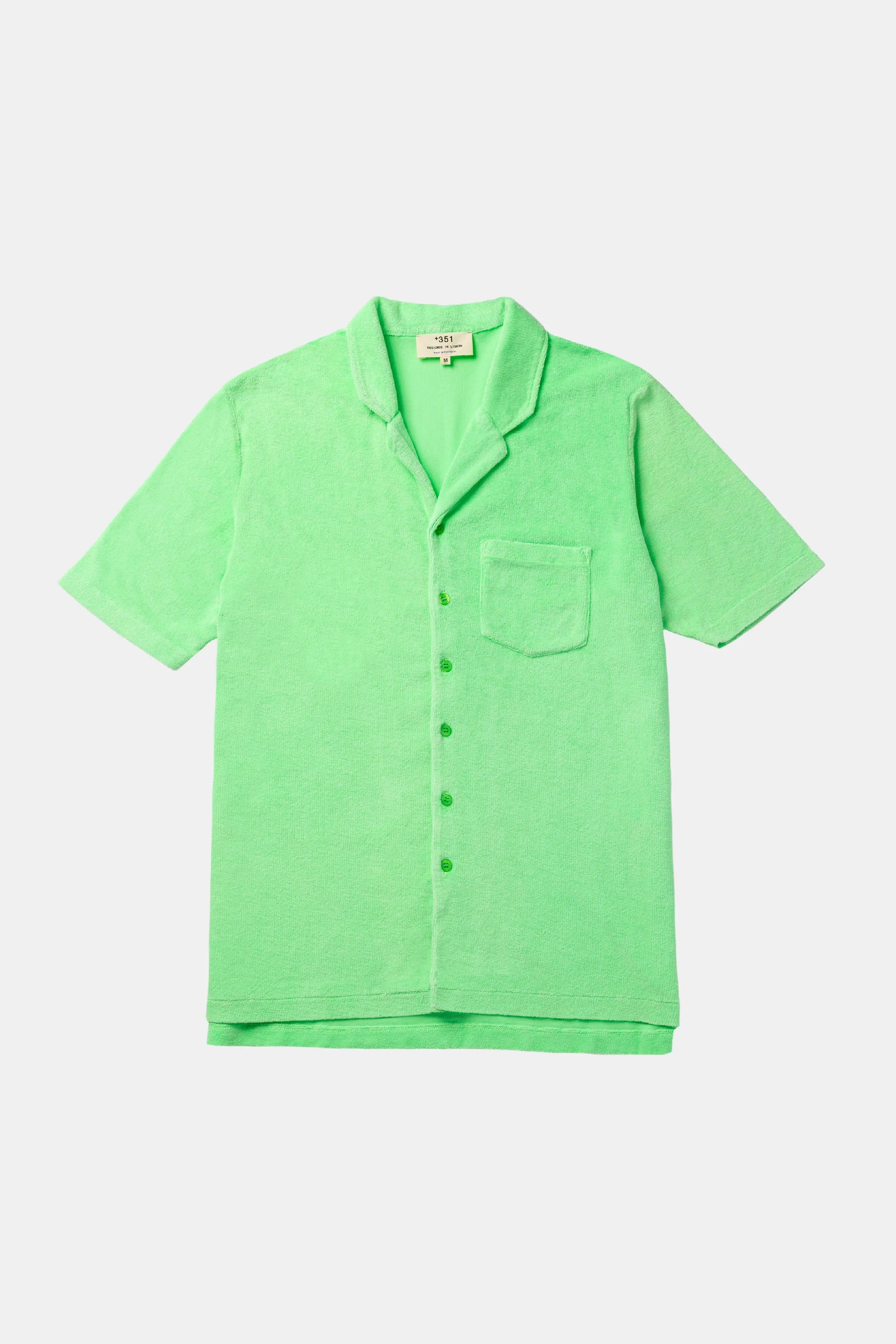 SHIRT TERRY NEON GREEN