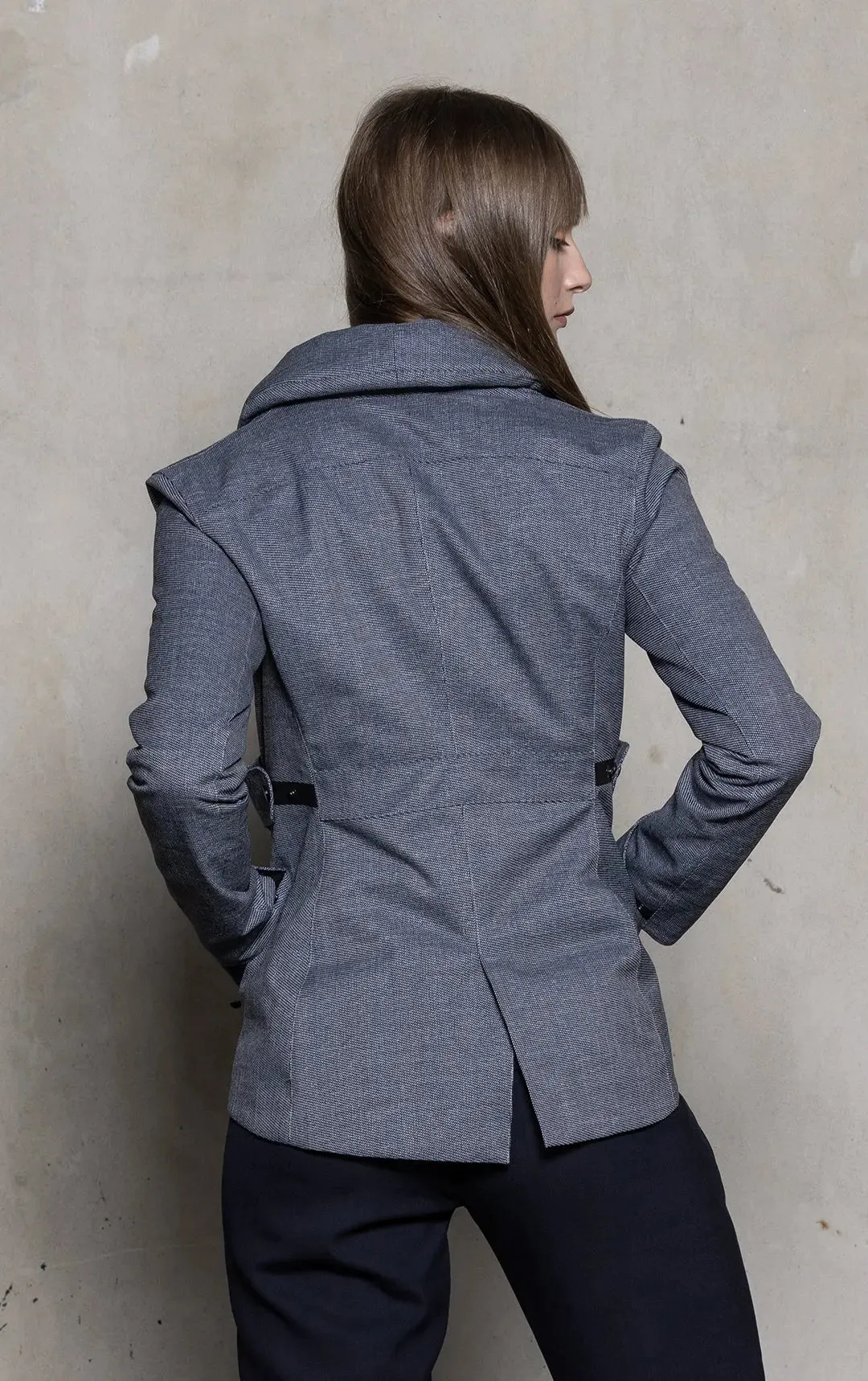 TECHNICAL TWEED JACKET