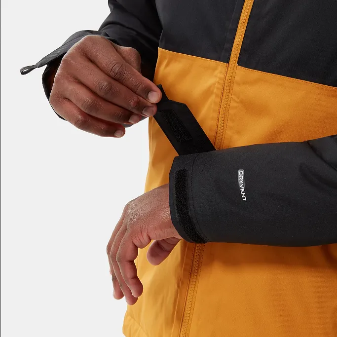 The North Face Jacket Millerton NF0A3YFIAUV citrine yellow-black